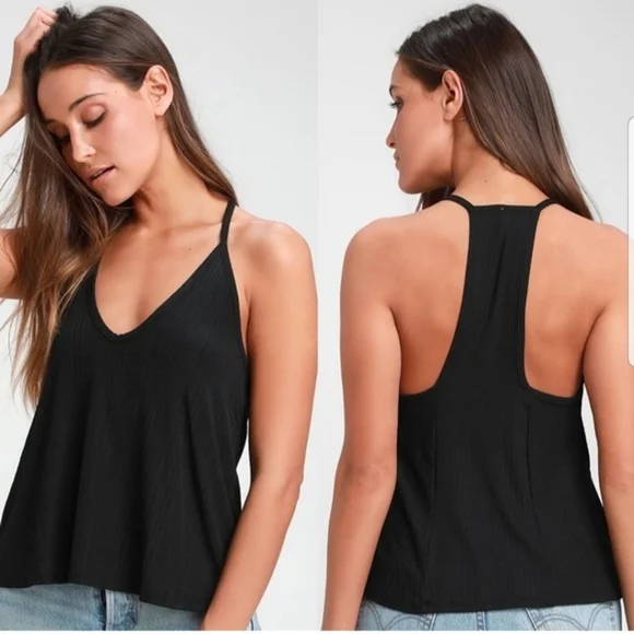 Free People Intimately Mint Green Slinky Slink Tank Top - Picture 1 of 12